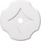 Ekena Millwork Percival Architectural Grade PVC Ceiling Medallion, 22"OD x 3"ID x 7 1/2"C x 1"P, One-Piece CMP22PL-03000 - alternate 1